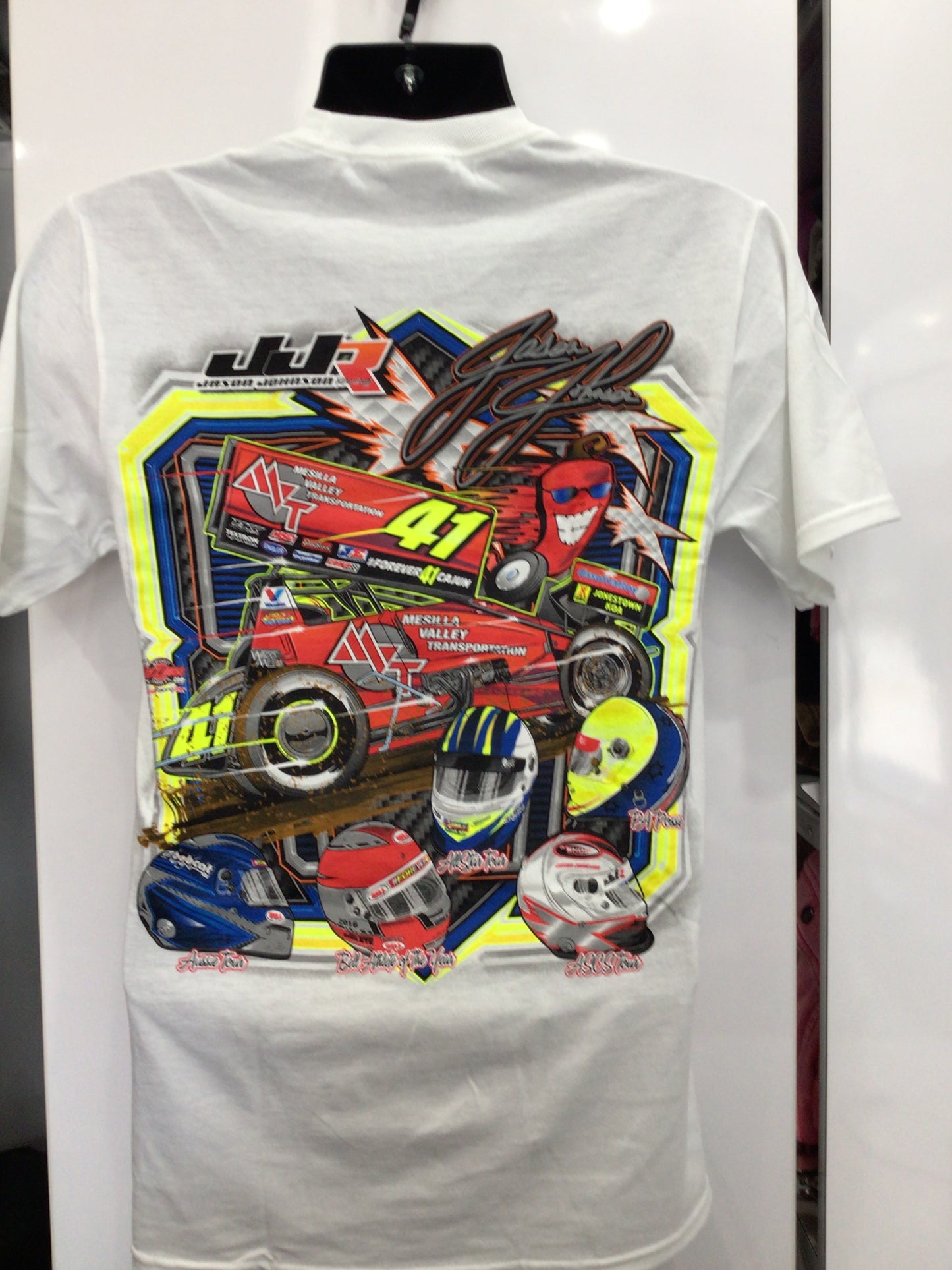 Helmet T-Shirt (White)