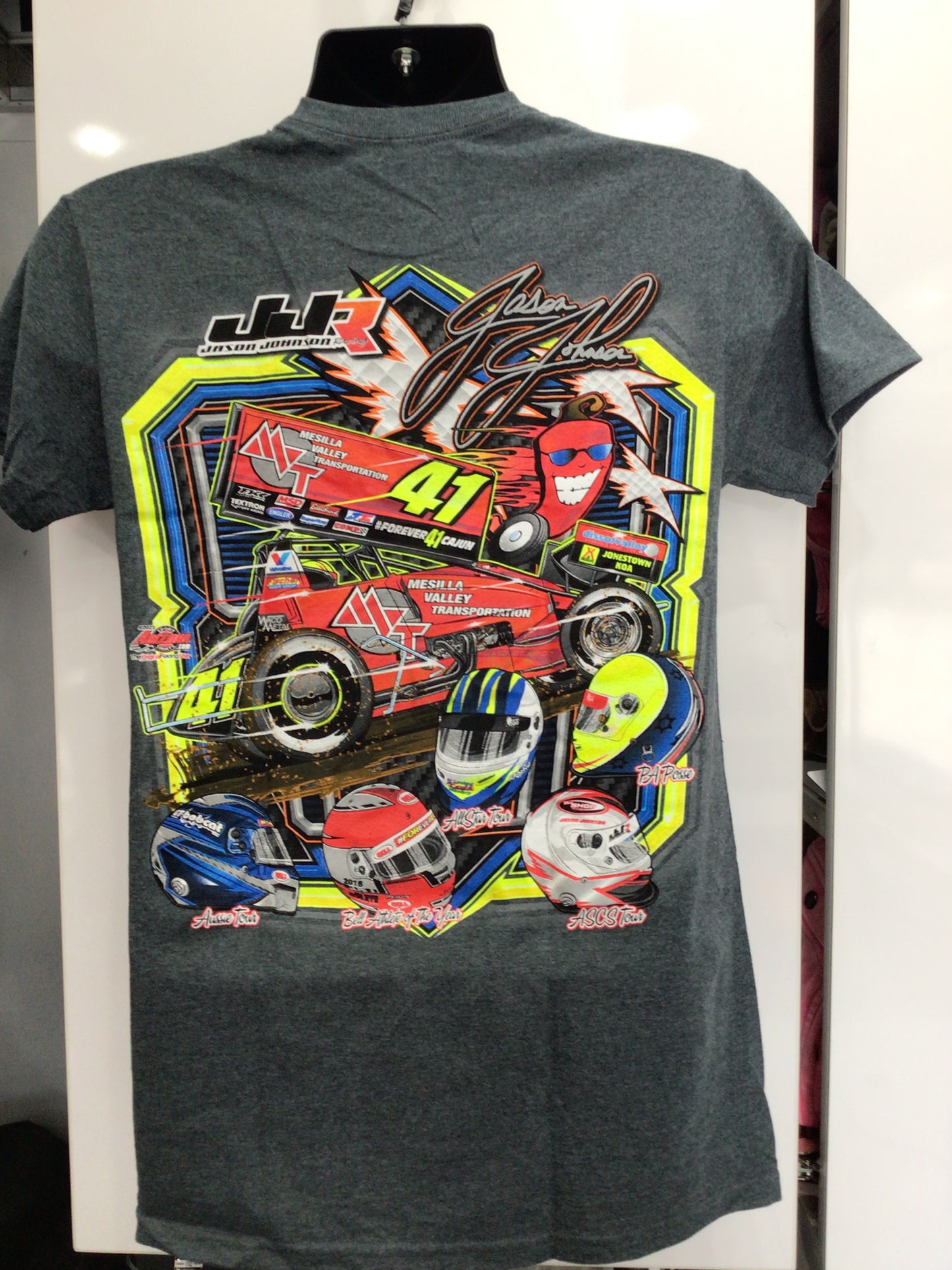 Helmet T-Shirt (Gray)