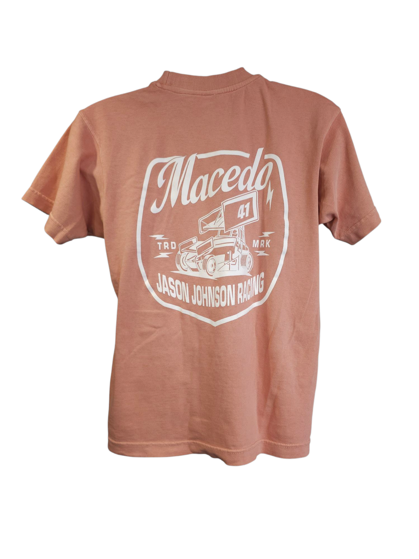 Trademark Design T-Shirt (Salmon) Heavy Weight Sweatshirt Material