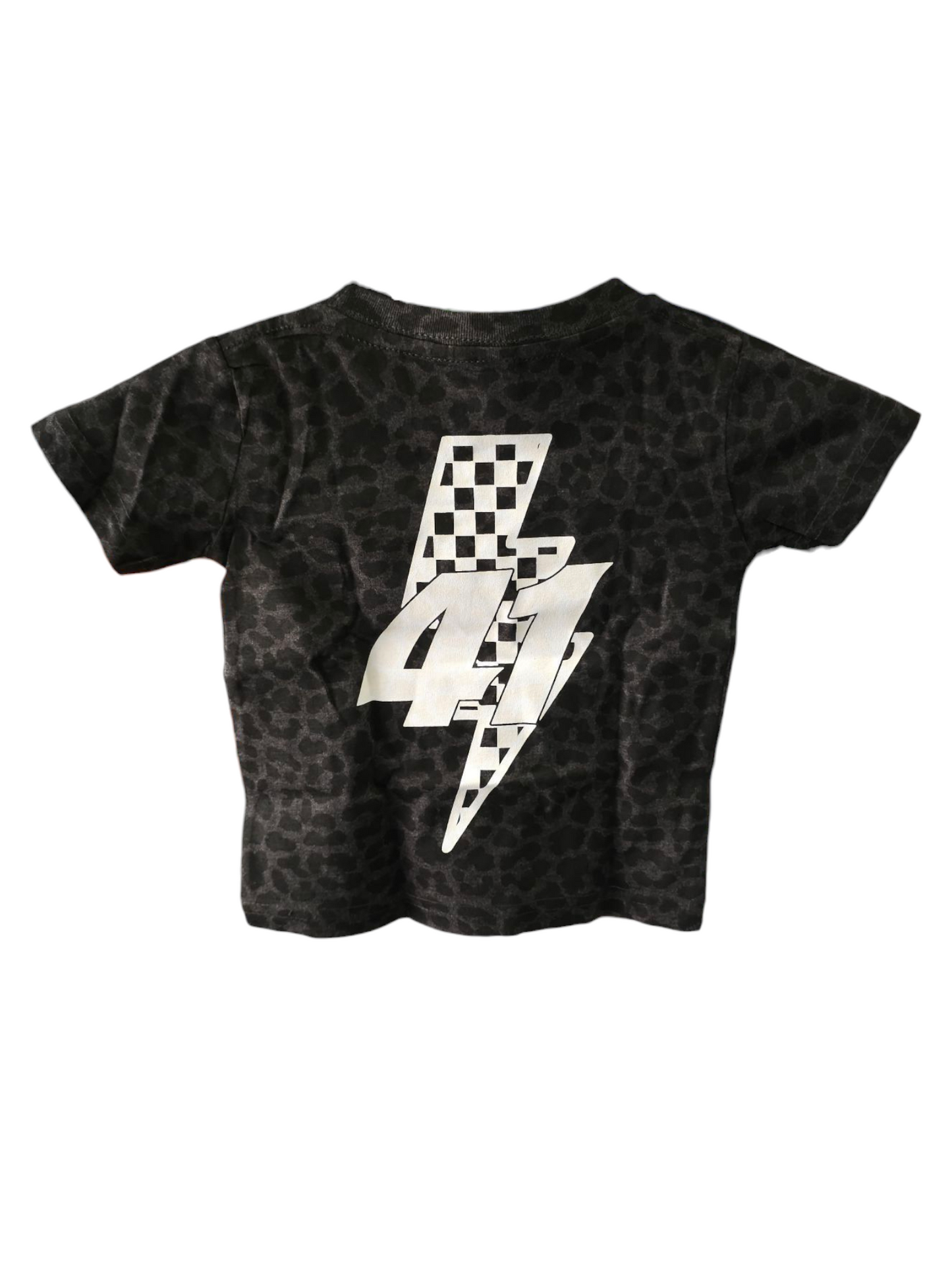 Toddler Trademark Design T-Shirt (Black Leopard)