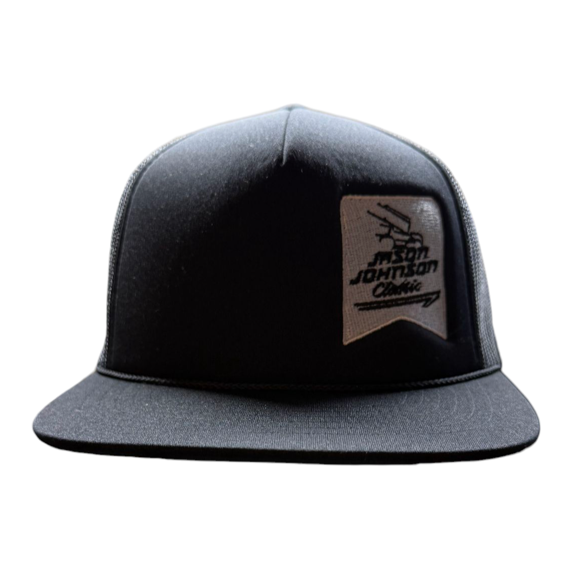 2025 Jason Johnson Classic Flat Bill Rope Hat (Snapback)