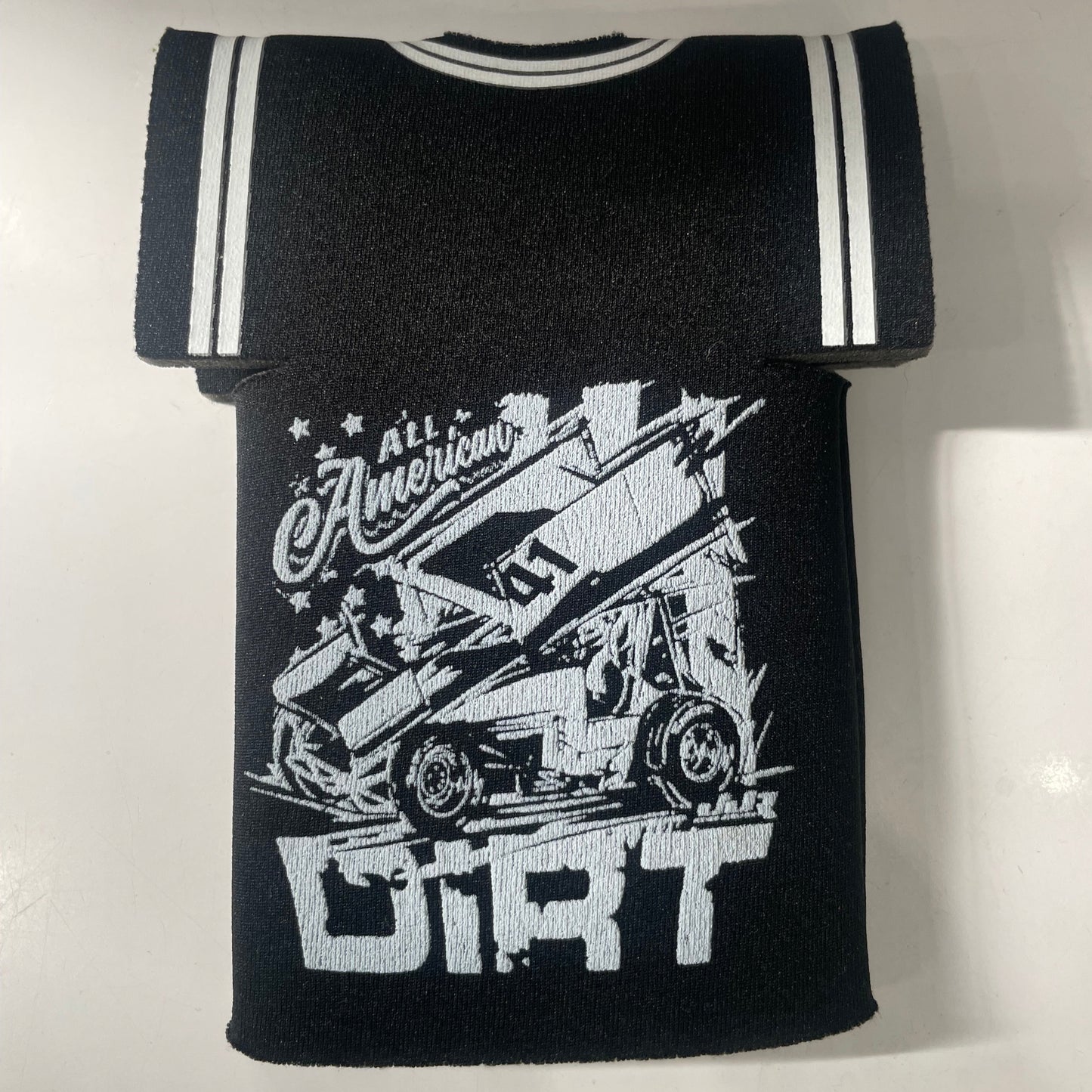 JJR Flag T-Shirt Bottle Koozie