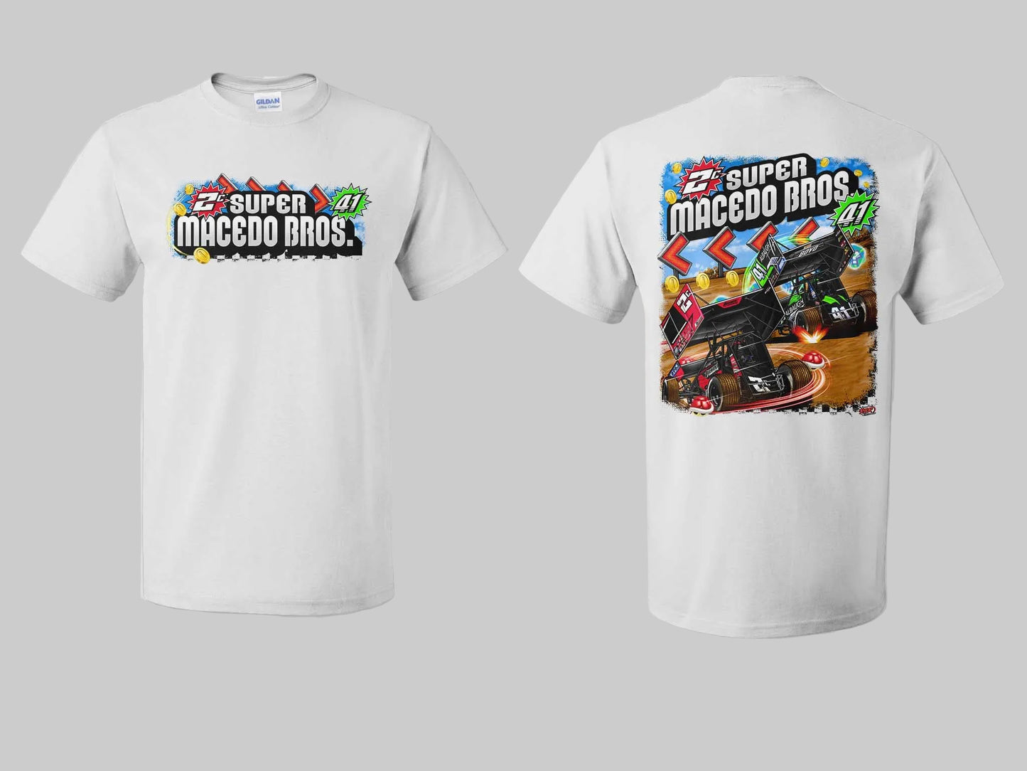 Macedo Brothers 2.0 Design T-Shirt (White)
