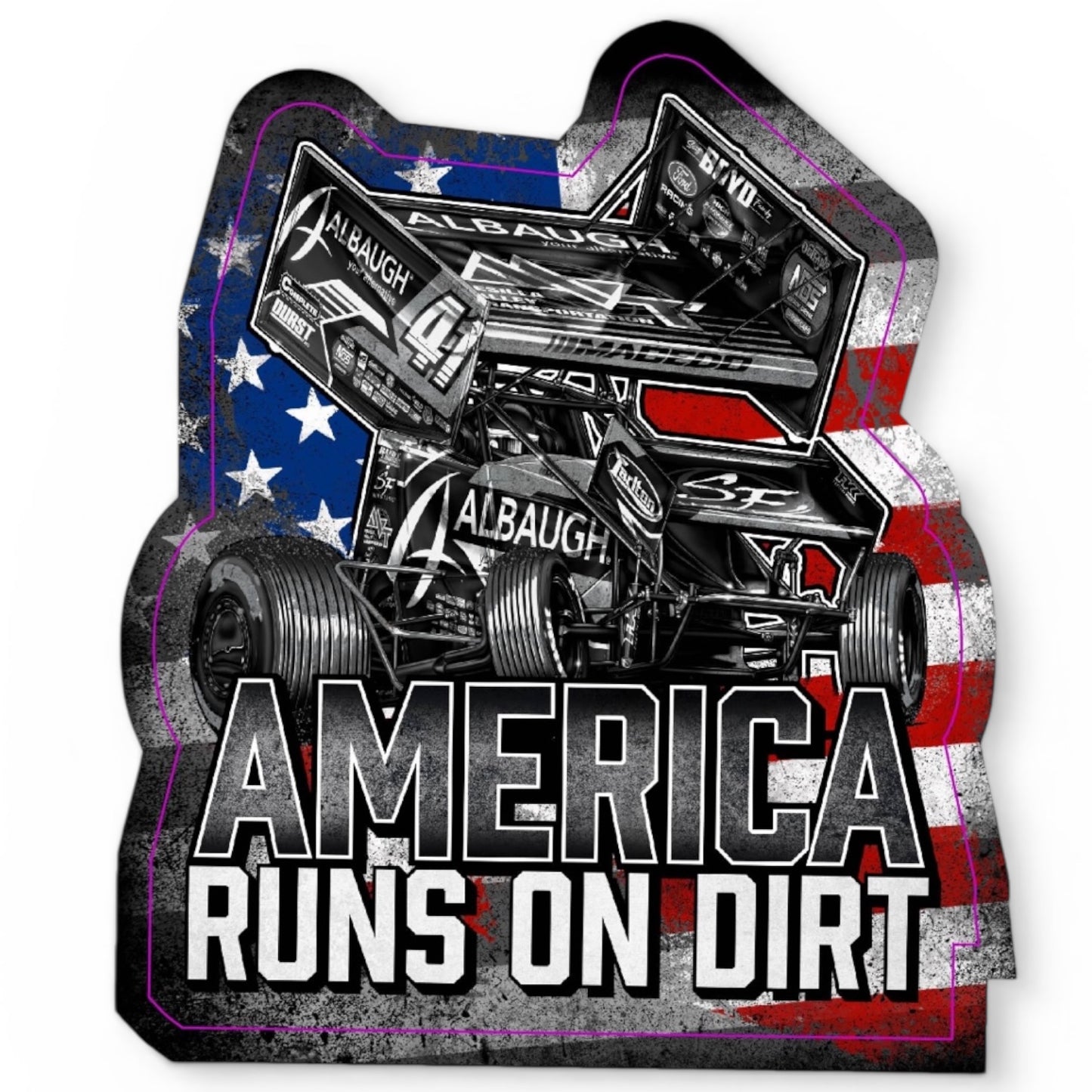 All American Design Decal (Front) (#21)