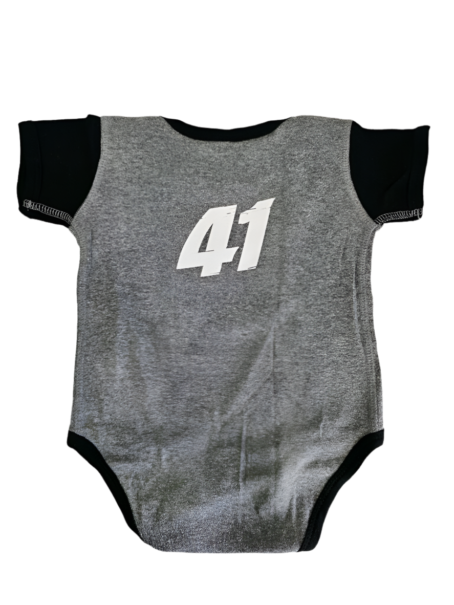 Dirt 41 Design Toddler Onesie (Grey/Black)