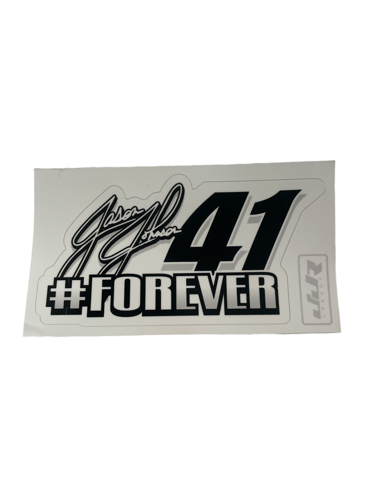 Jason Johnson #Forever 41 Decal (#16)