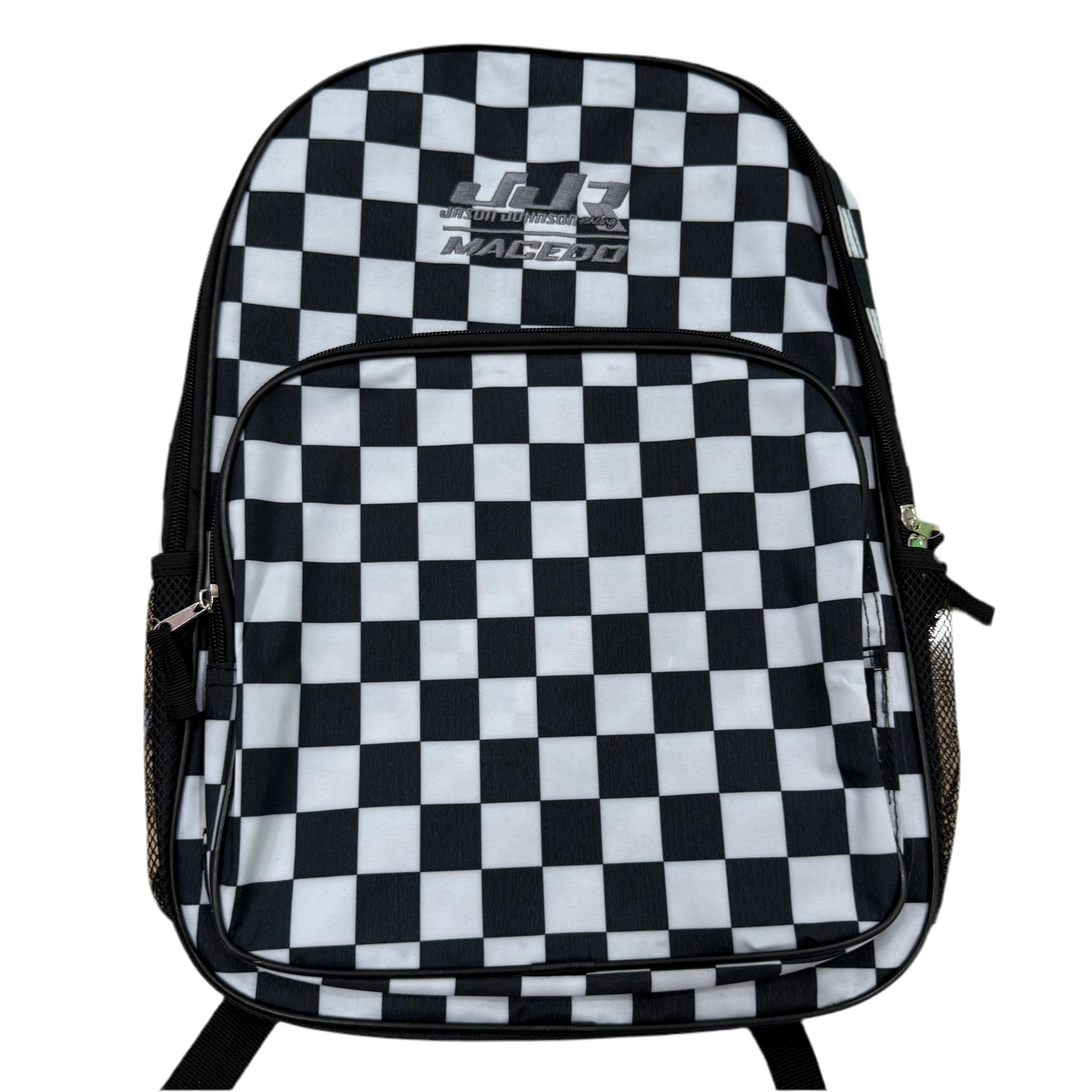 Checkered Backpack