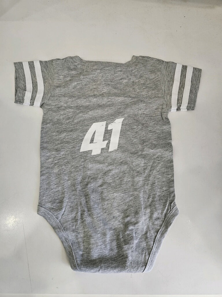 Dirt 41 Design Toddler Onesie (Light Grey)