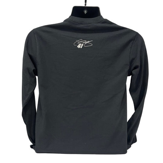 Checkered Race Day Long Sleeve T-Shirt (Black)