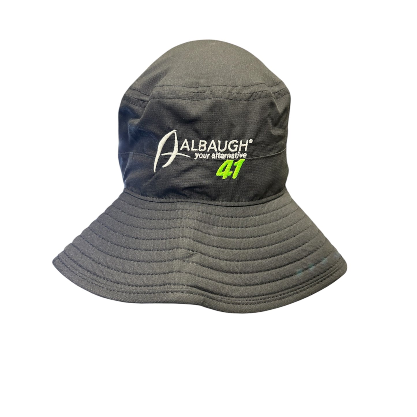 Albaugh 41 Bucket Hat W Strap (Black/Green)