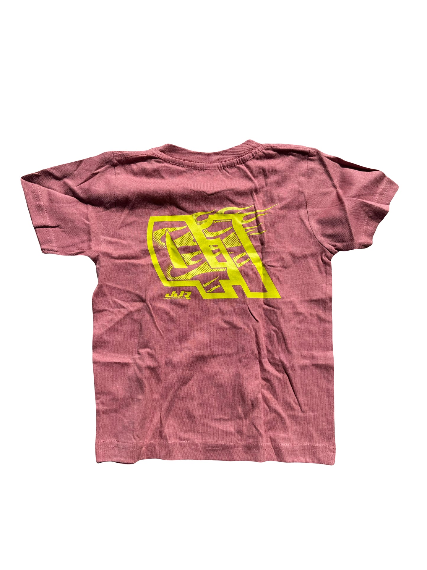 Flame Car Toddler T-Shirt (Rose)
