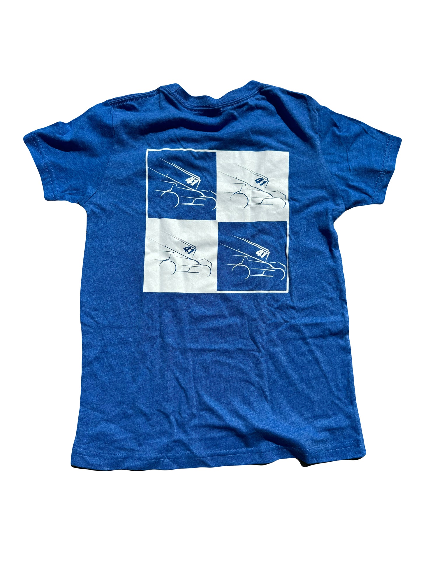 Toddler Happy Racer T-Shirt (Blue)