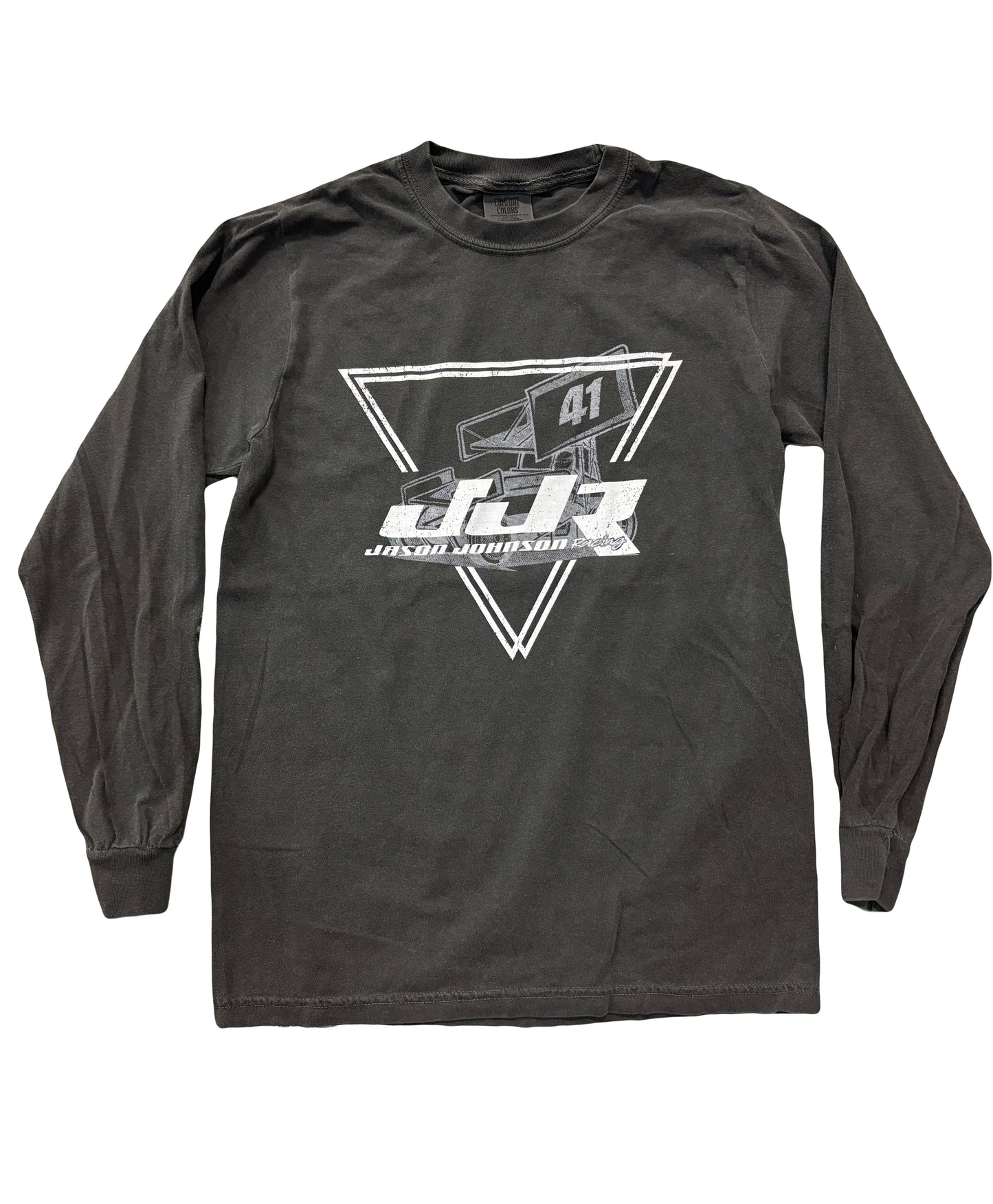JJR Triangle Long Sleeve T-Shirt (Washed Black)