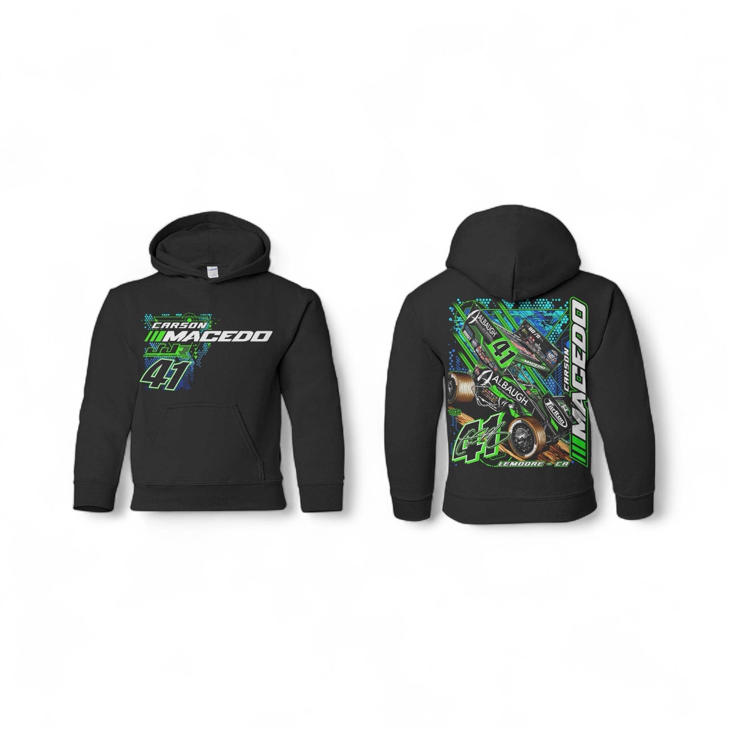 Youth Ocean Breeze Hoodie (Black)