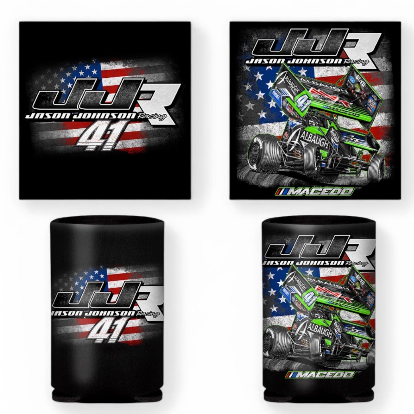 All American Design Can Koozie (Slim & Regular)