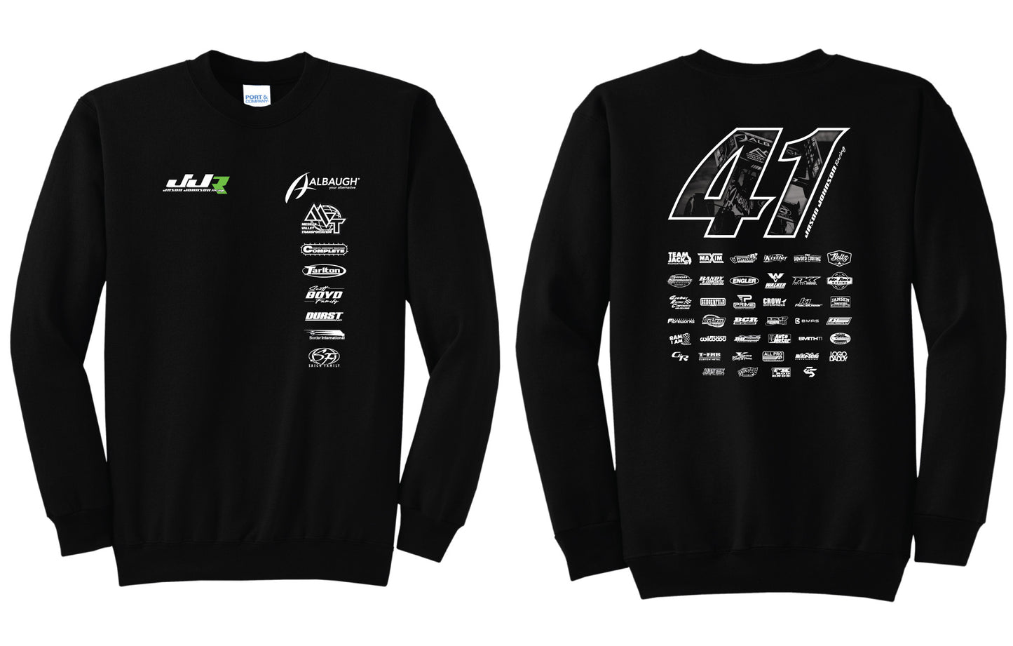 2025 Crew Design, Crew Neck W/ 41 on Back