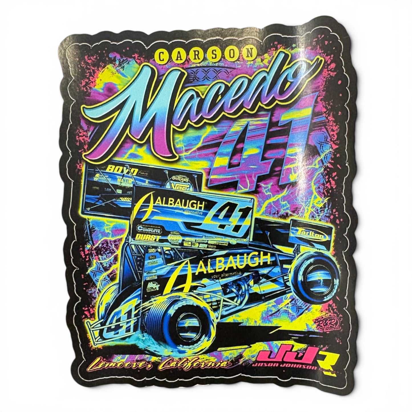 Electric Neon Decal (#10)