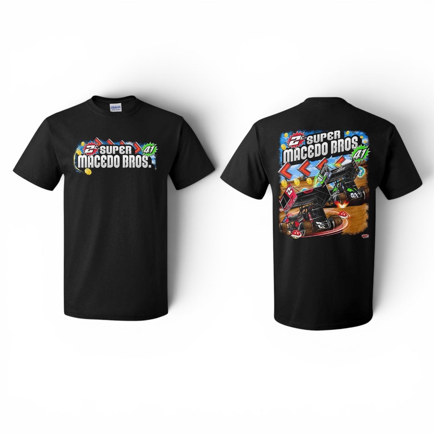 Macedo Brothers 2.0 Design T-Shirt (Black)