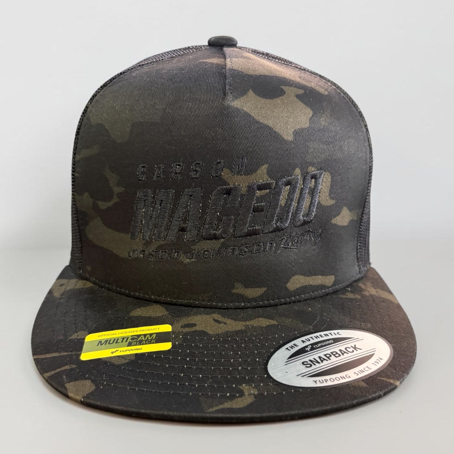 Carson Macedo/JJR Snapback Flat-bill Hat
