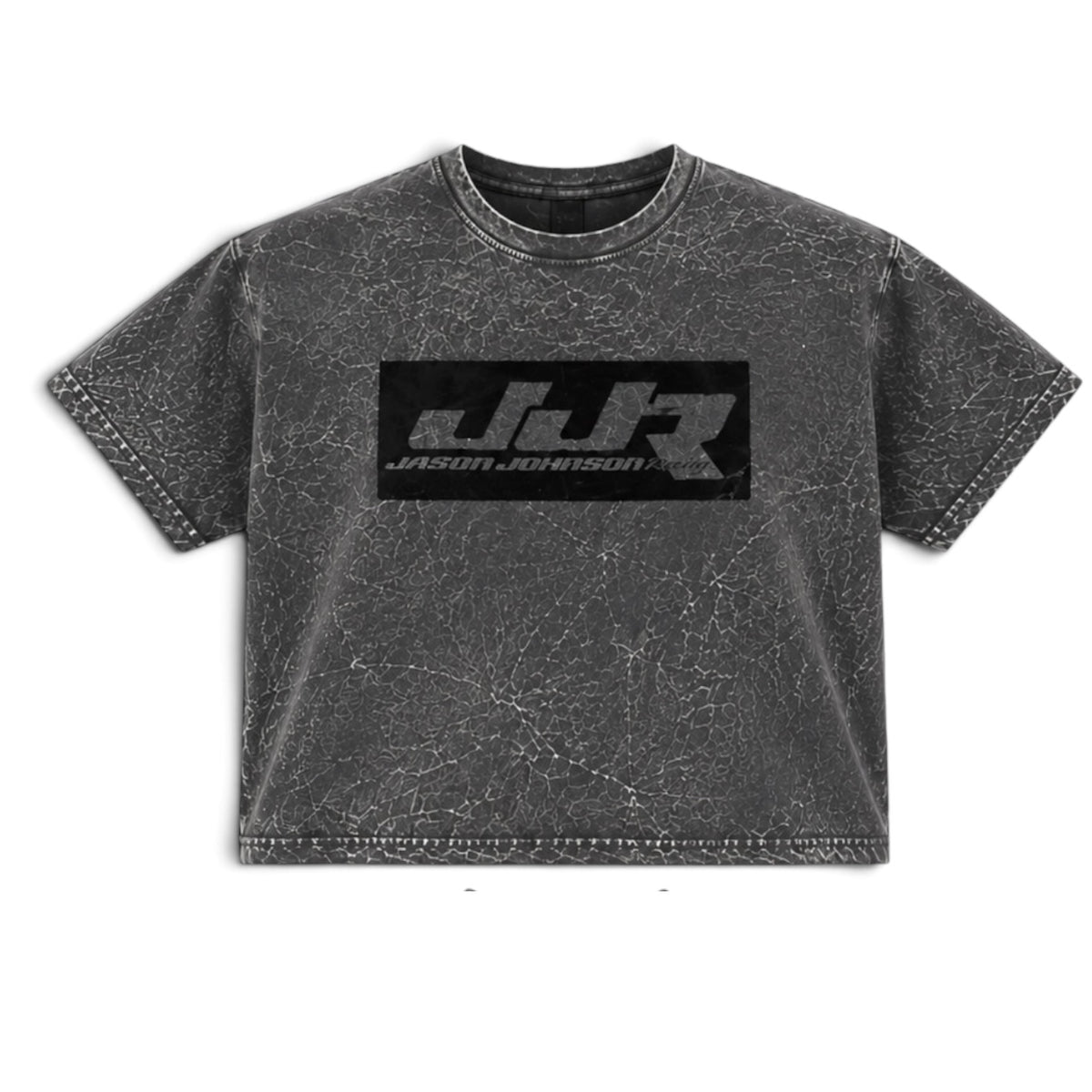 Two-Tone JJR Cropped T-Shirt (Assorted Colors)