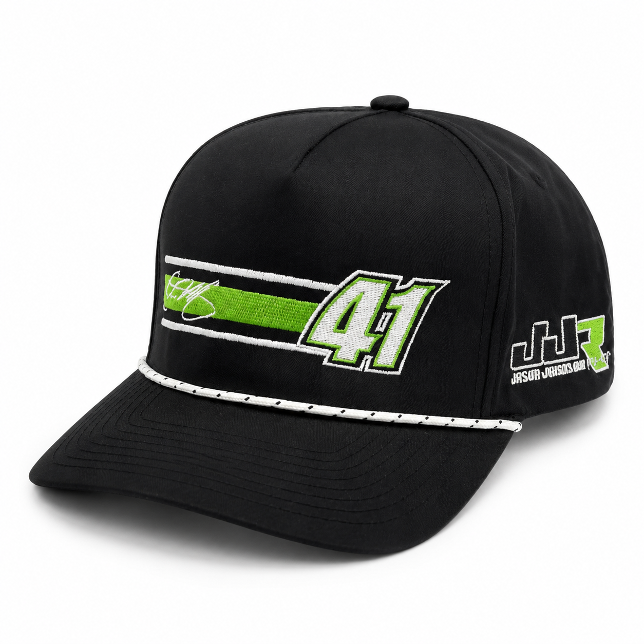 41 Striped Rope Snap back Hat