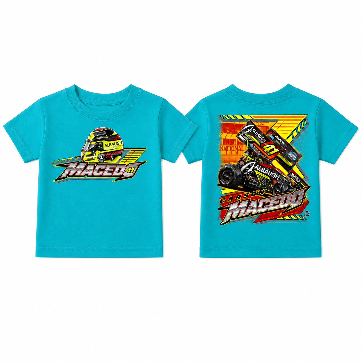 Toddler 2026 Knoxville Heat Design T-Shirt (Lagoon)