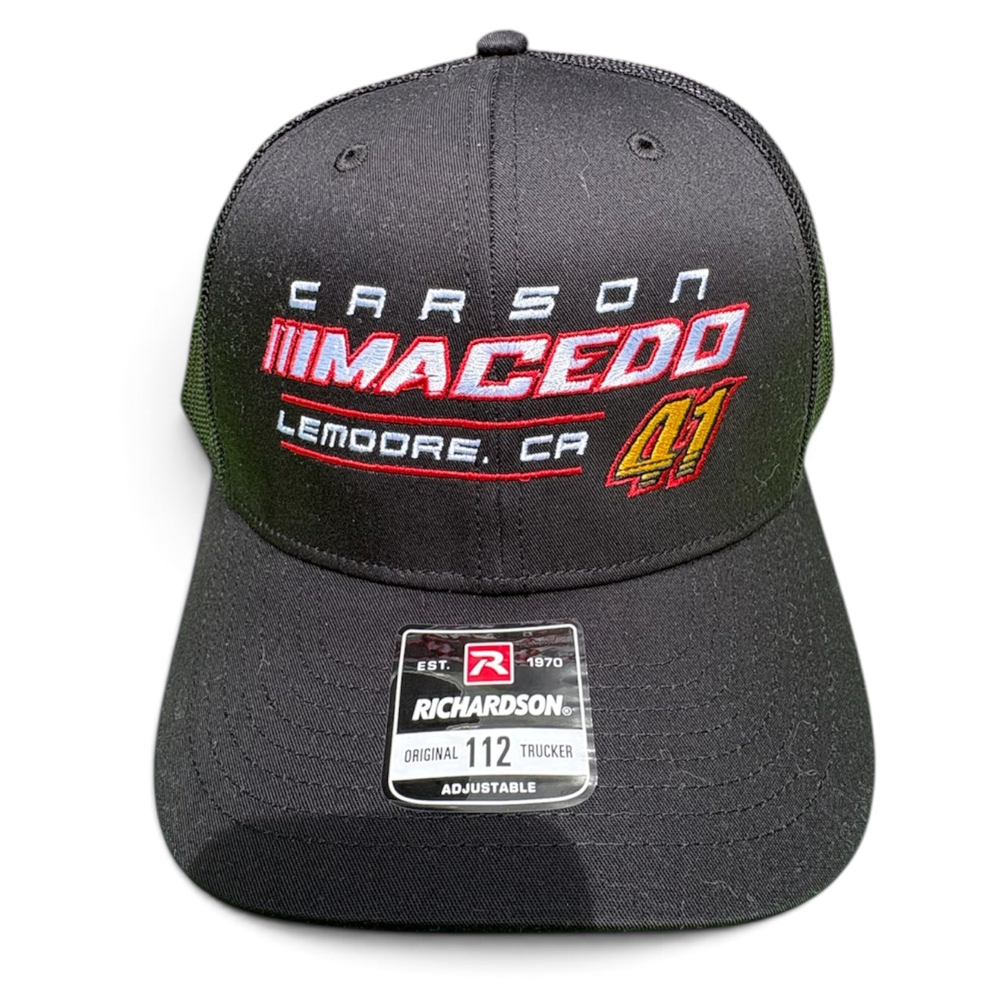 Macedo 41 Snap Back Hat (Black)