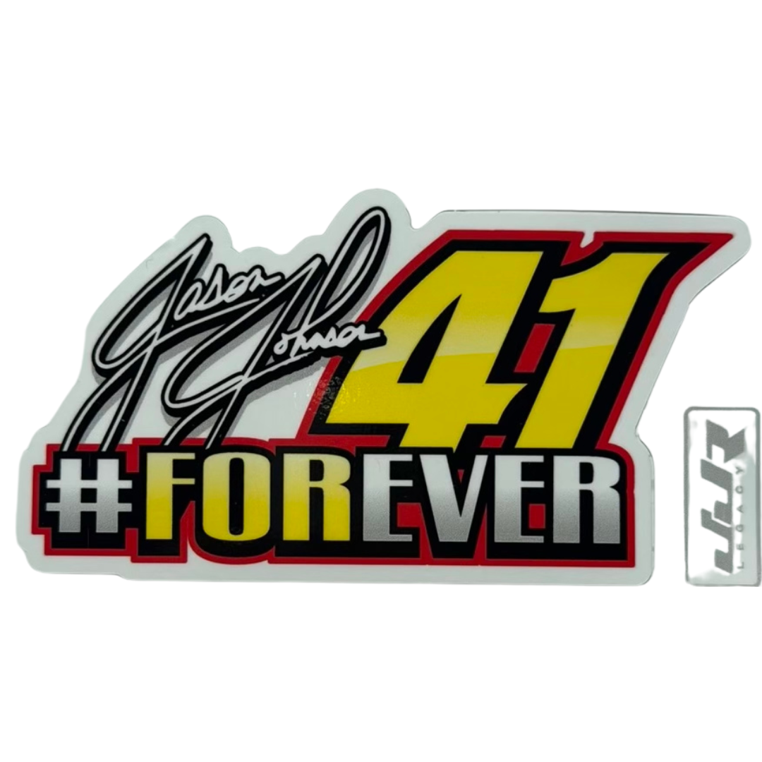 Jason Johnson #Forever41 Decal (#16B)