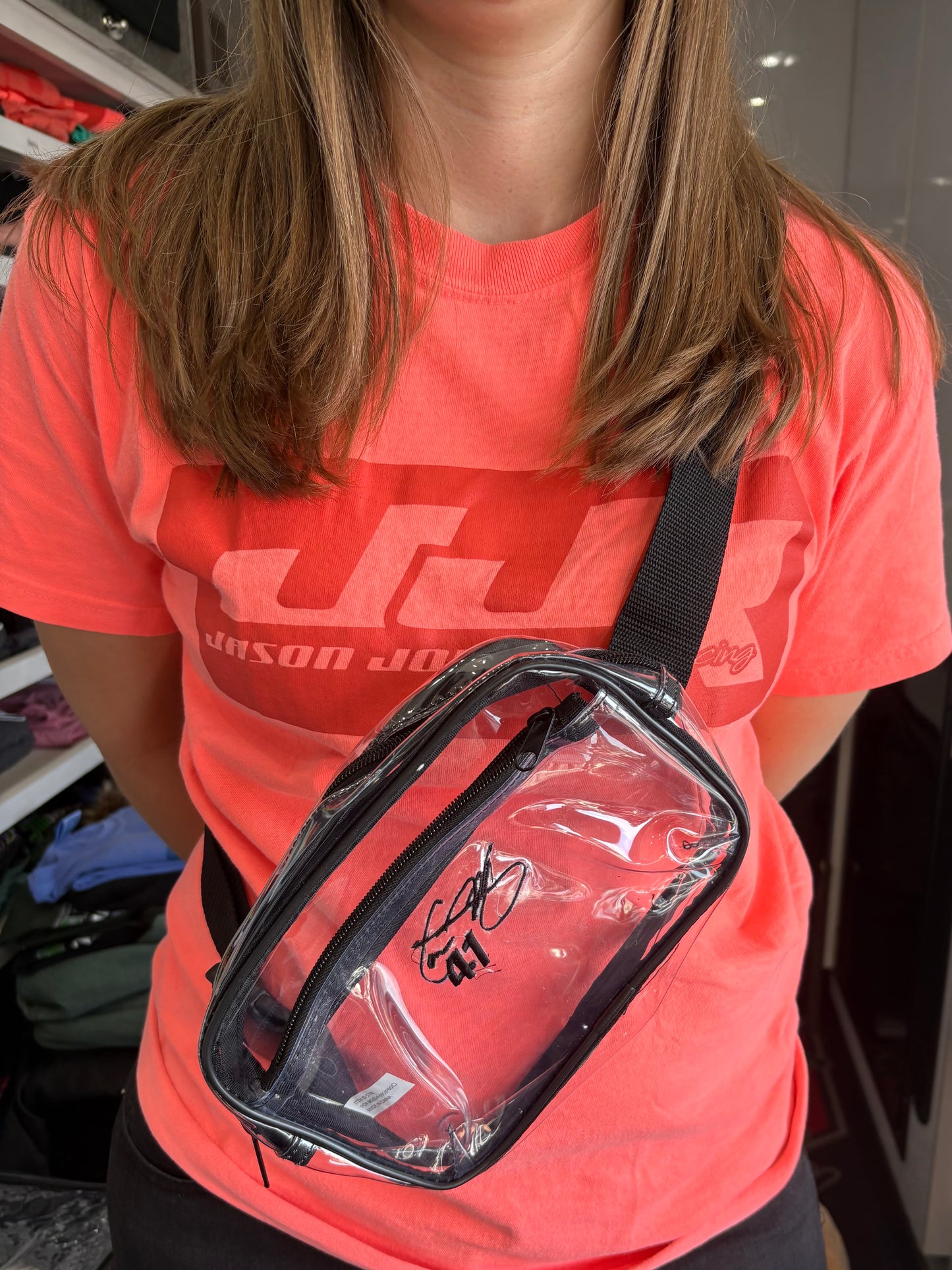 Clear Bag Fanny Pack/ Cross body