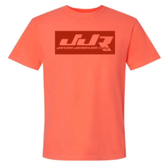 Two-Tone T-Shirt (Neon Red Orange)