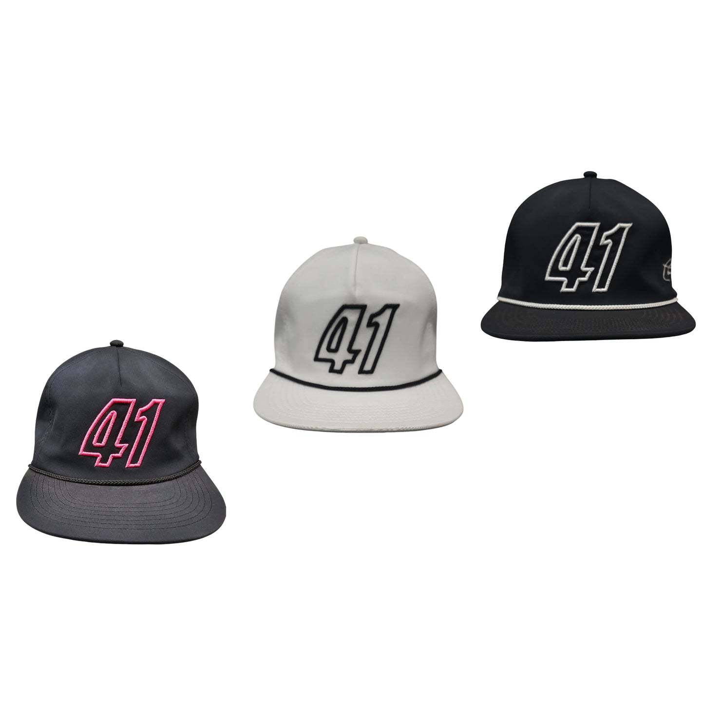 41 Rope SnapBack Hat (Flat Bill)