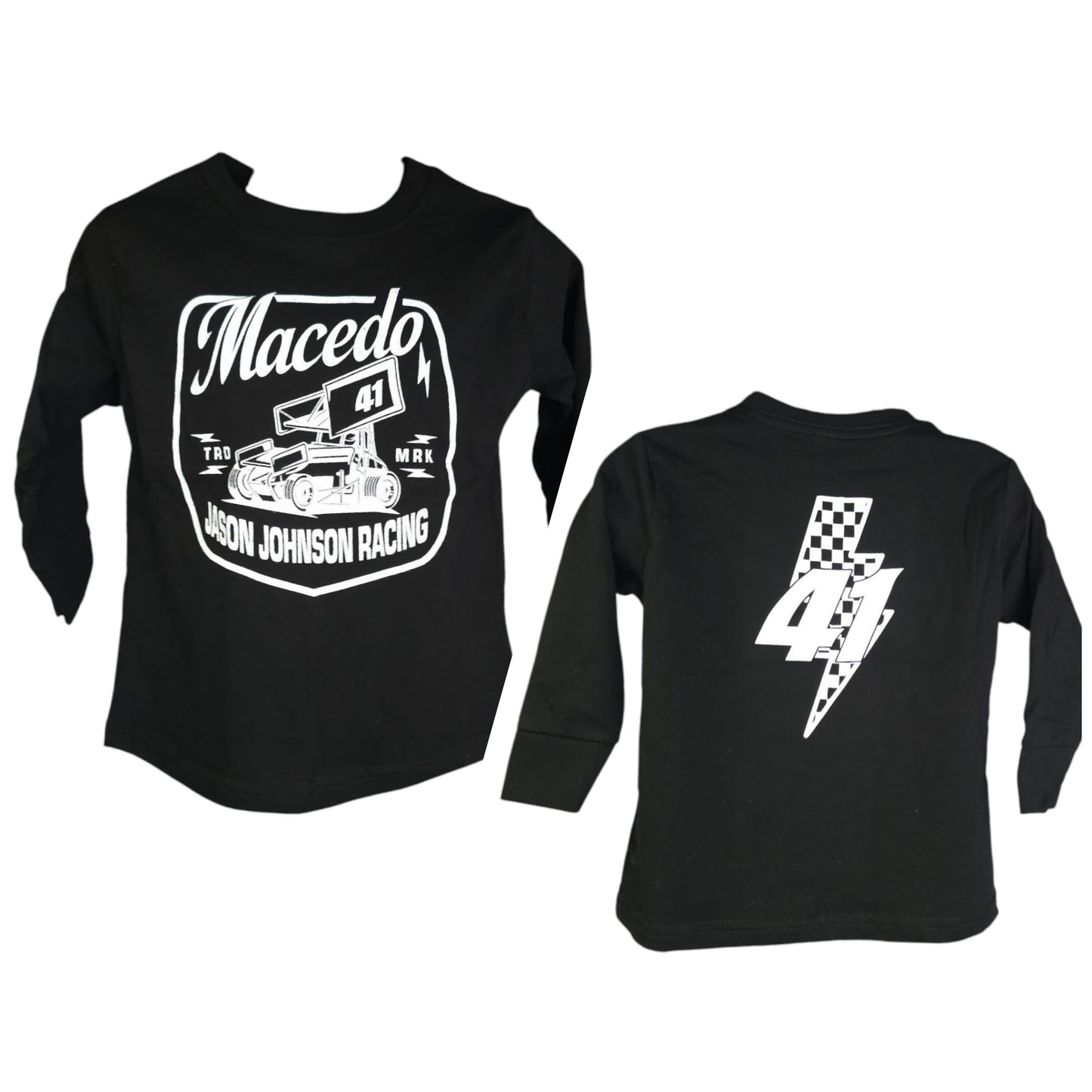 Toddler Trademark Design Long Sleeve (Black)