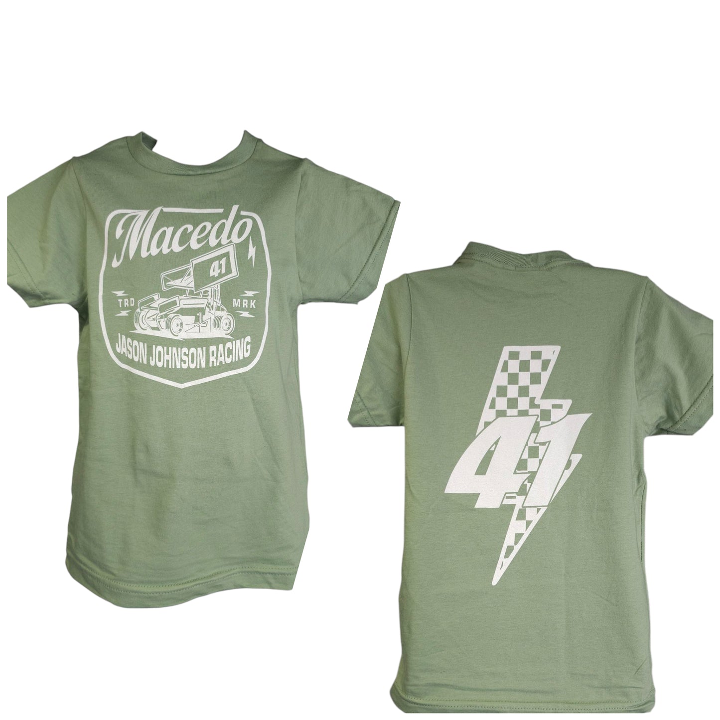 Youth Trademark Design T-Shirt (Sage)