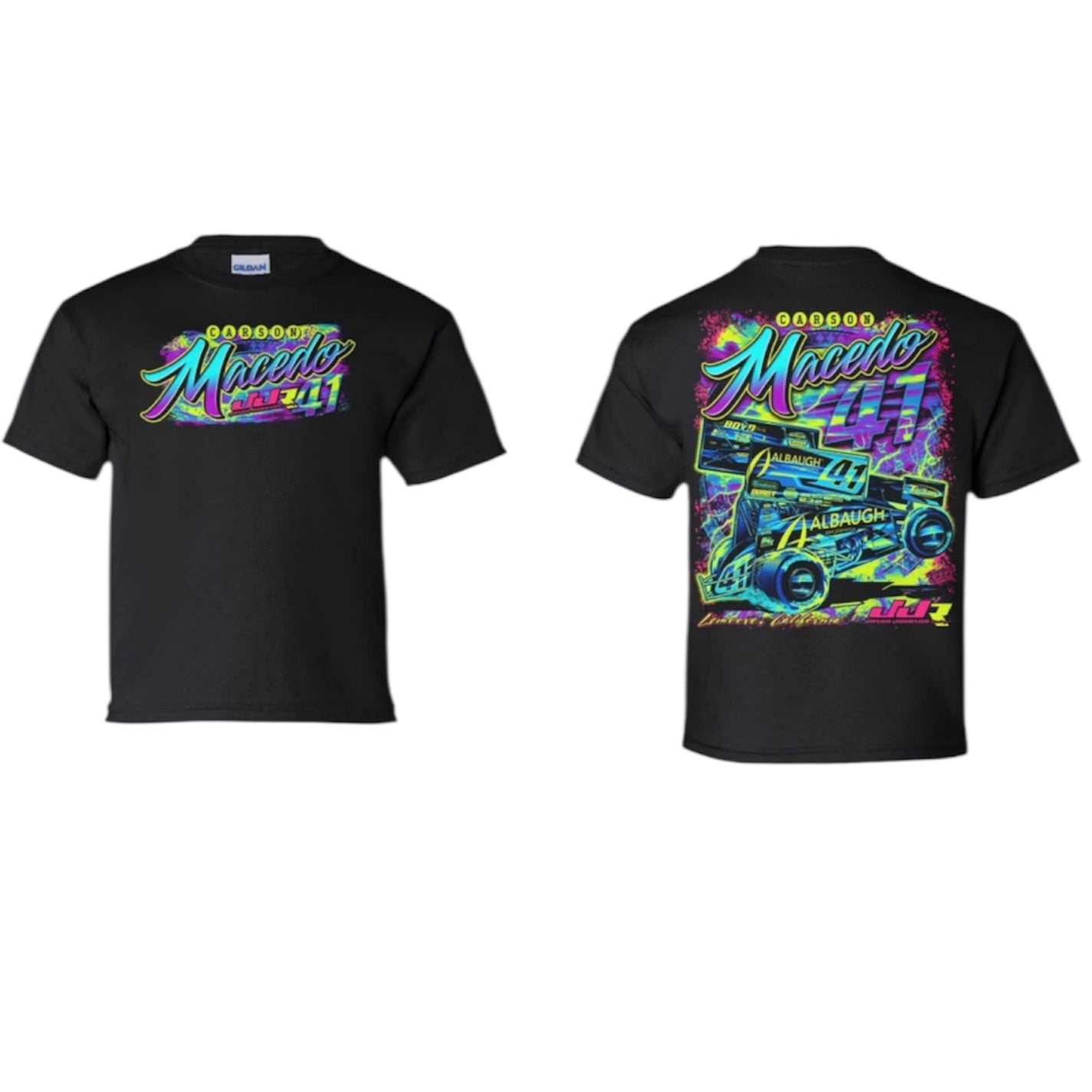 Youth 2025 Neon T-Shirt (Black)