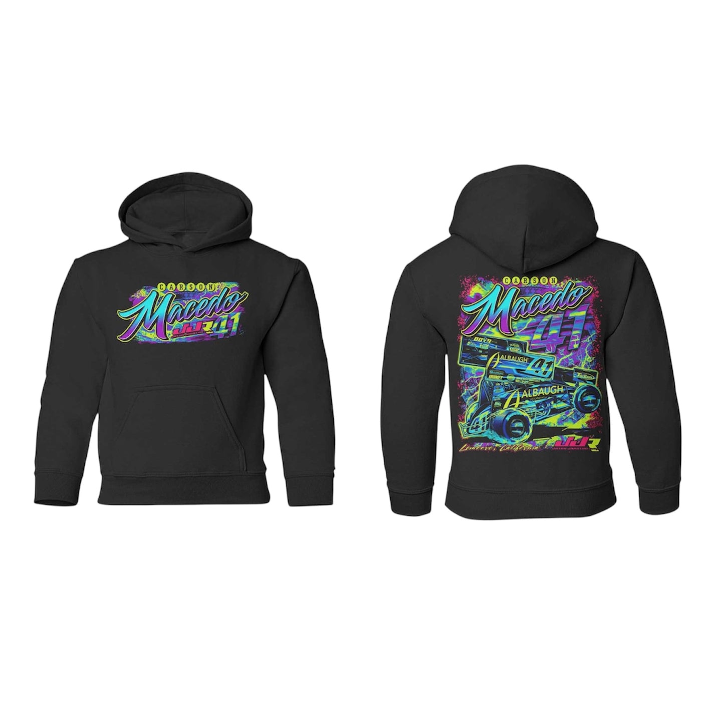 2025 Neon Sport Tek Hoodie (Black)