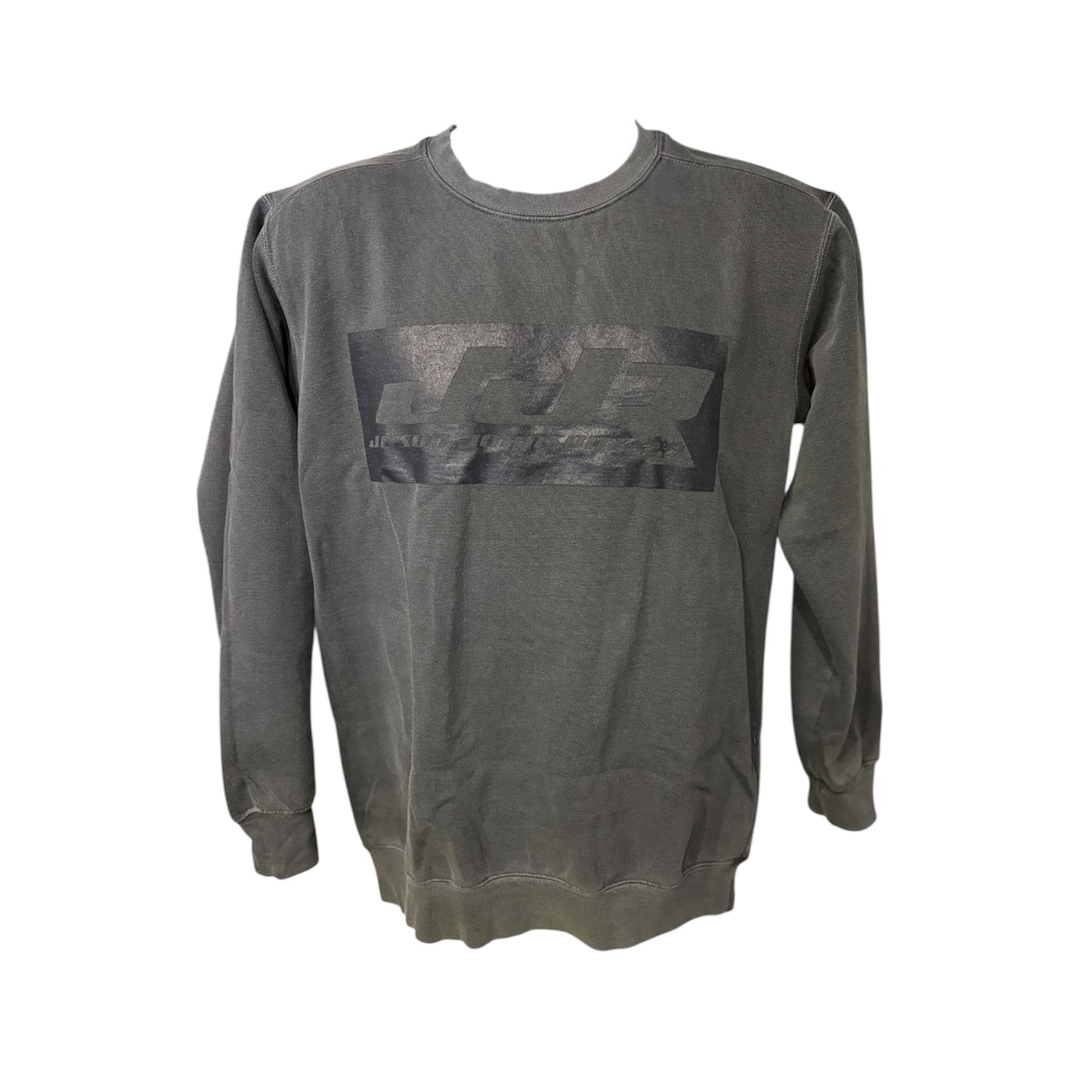 Two-Tone Crew Neck W/ Pocket (Black)