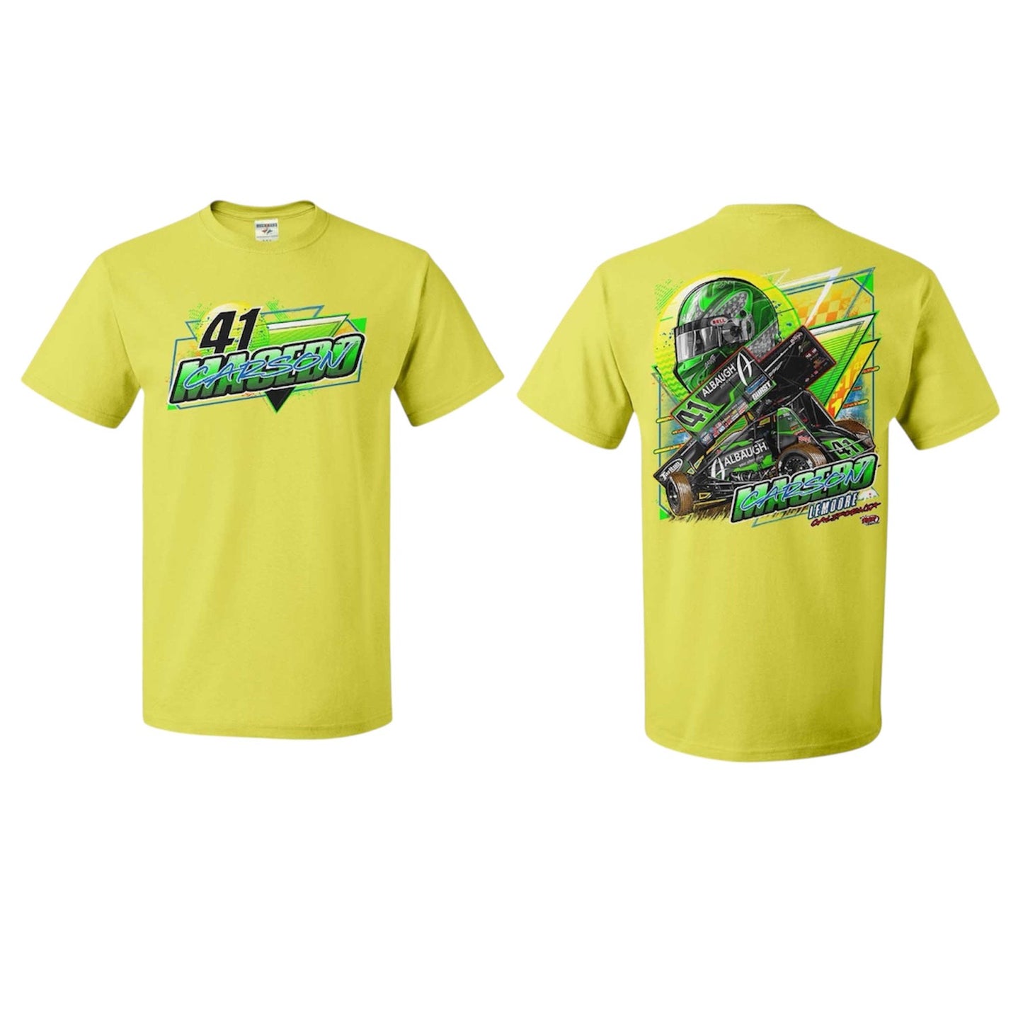 Summer Sunshine Design Jerzees T-Shirt (Neon Yellow)