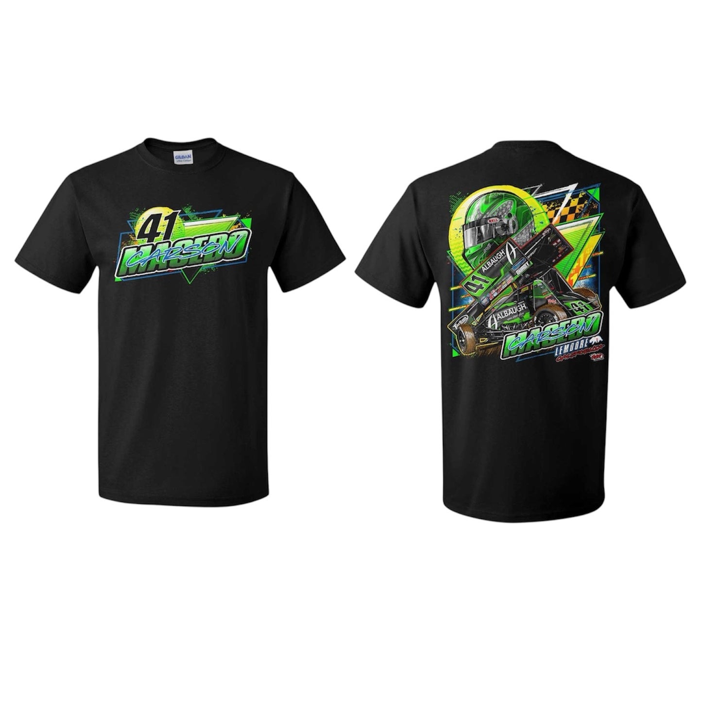 Summer Sunshine Design T-Shirt (Black)