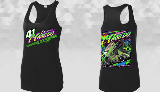 Ladies 2025 Knoxville Electric Slide Sport-Tek Racerback Tank (Black)