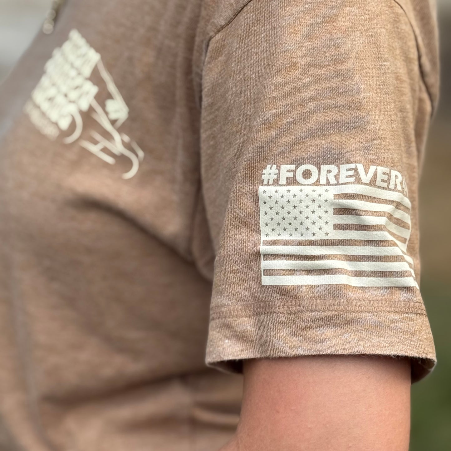 Our Brand. Our Story. T-Shirt (Carmel Brown)