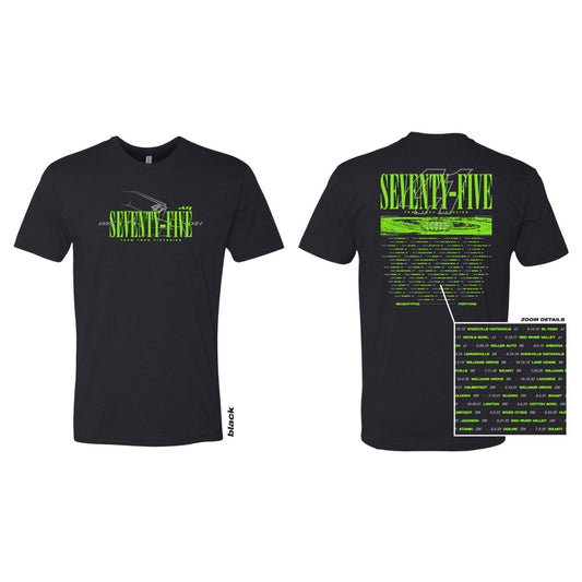Winning Milestones Design T-Shirt (Black)