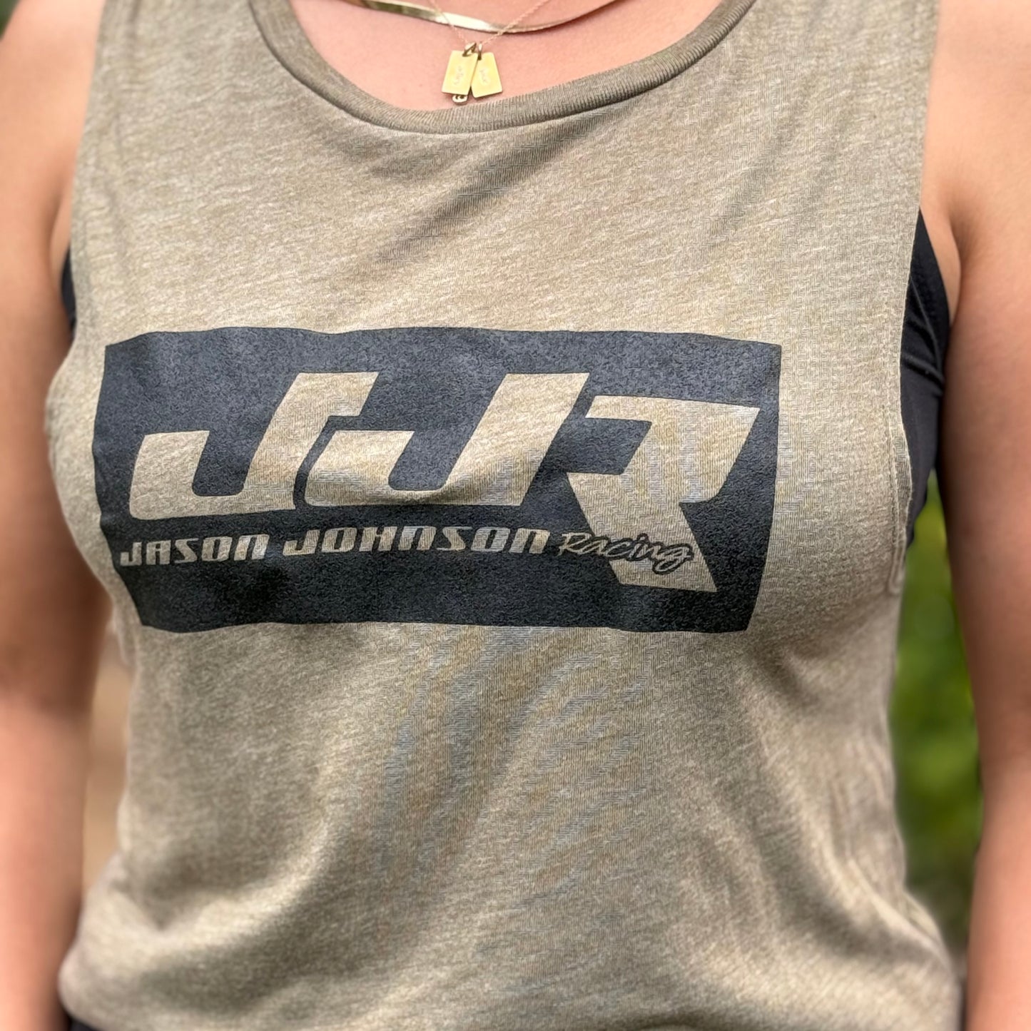 Two Tone Ladies Muscle Tank
