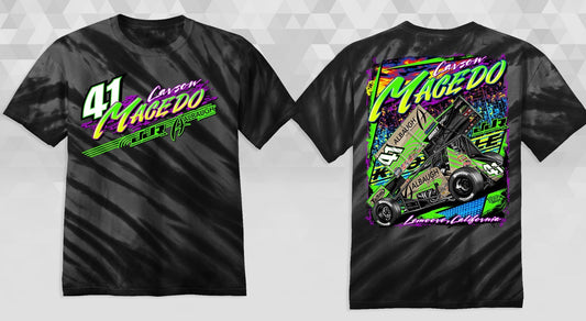 2025 Knoxville Electric Slide Design Tie-dye T-Shirt (Tiger Stripe)