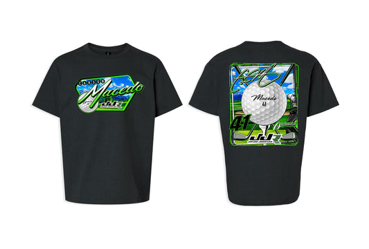 Youth Rippin’ through the Golf Greens T-Shirt (Black)