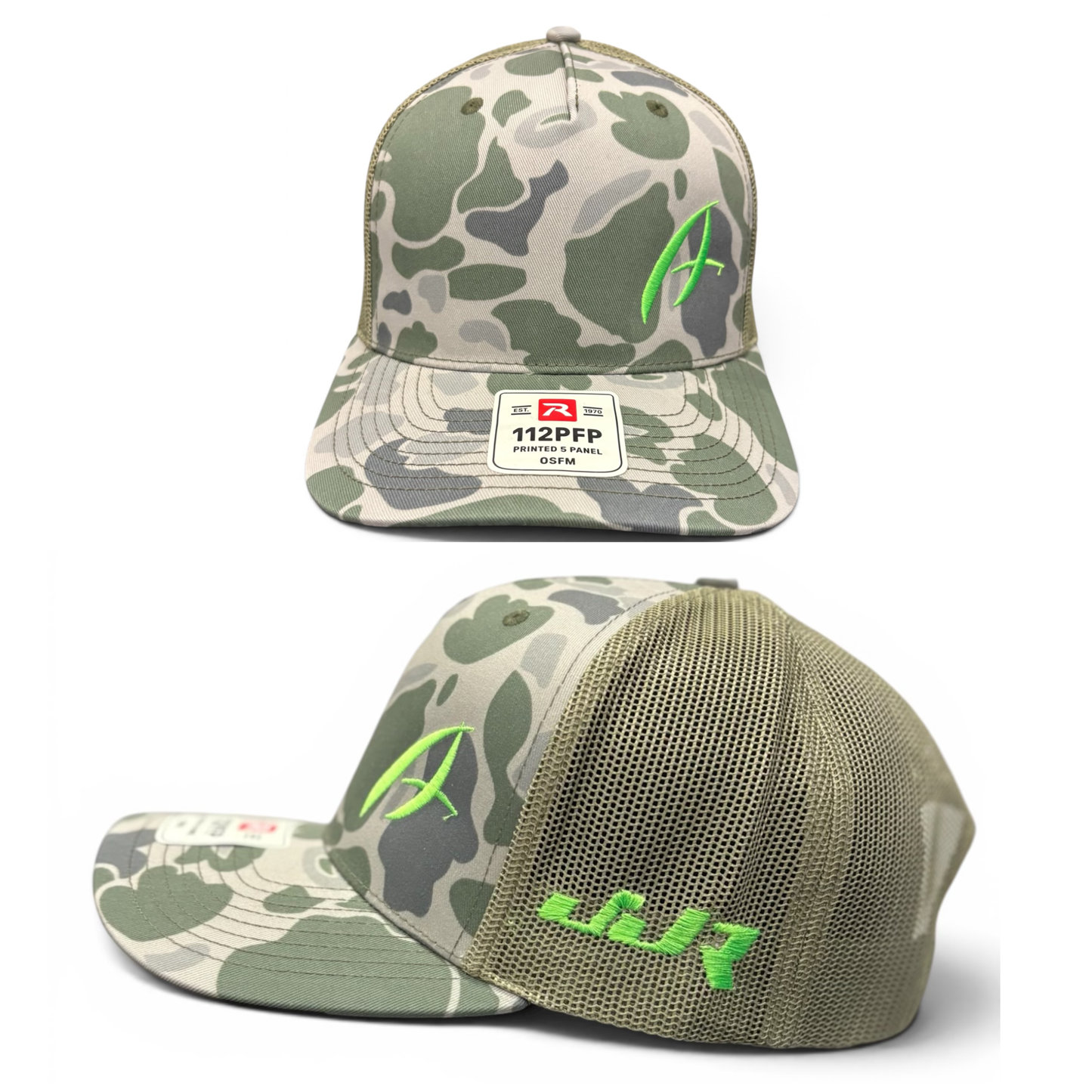 Albaugh Camo Snapback Hat