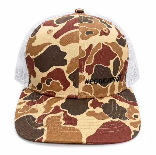 Forever 41 Camo Snap back Hat (Assorted Styles)