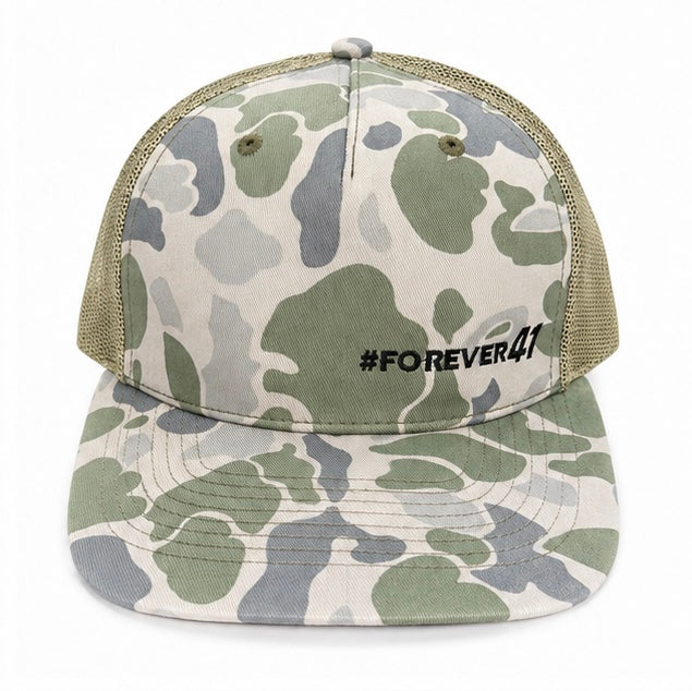 Forever 41 Camo Snap back Hat (Assorted Styles)