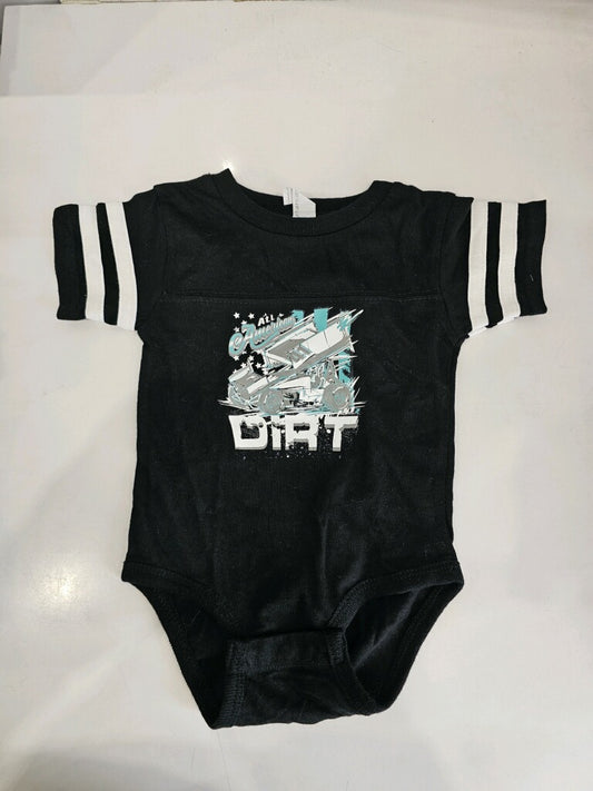 Dirt 41 Design Toddler Onesie (Black)