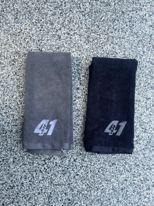 41 with Small JJR Logo Inside Golf Towel