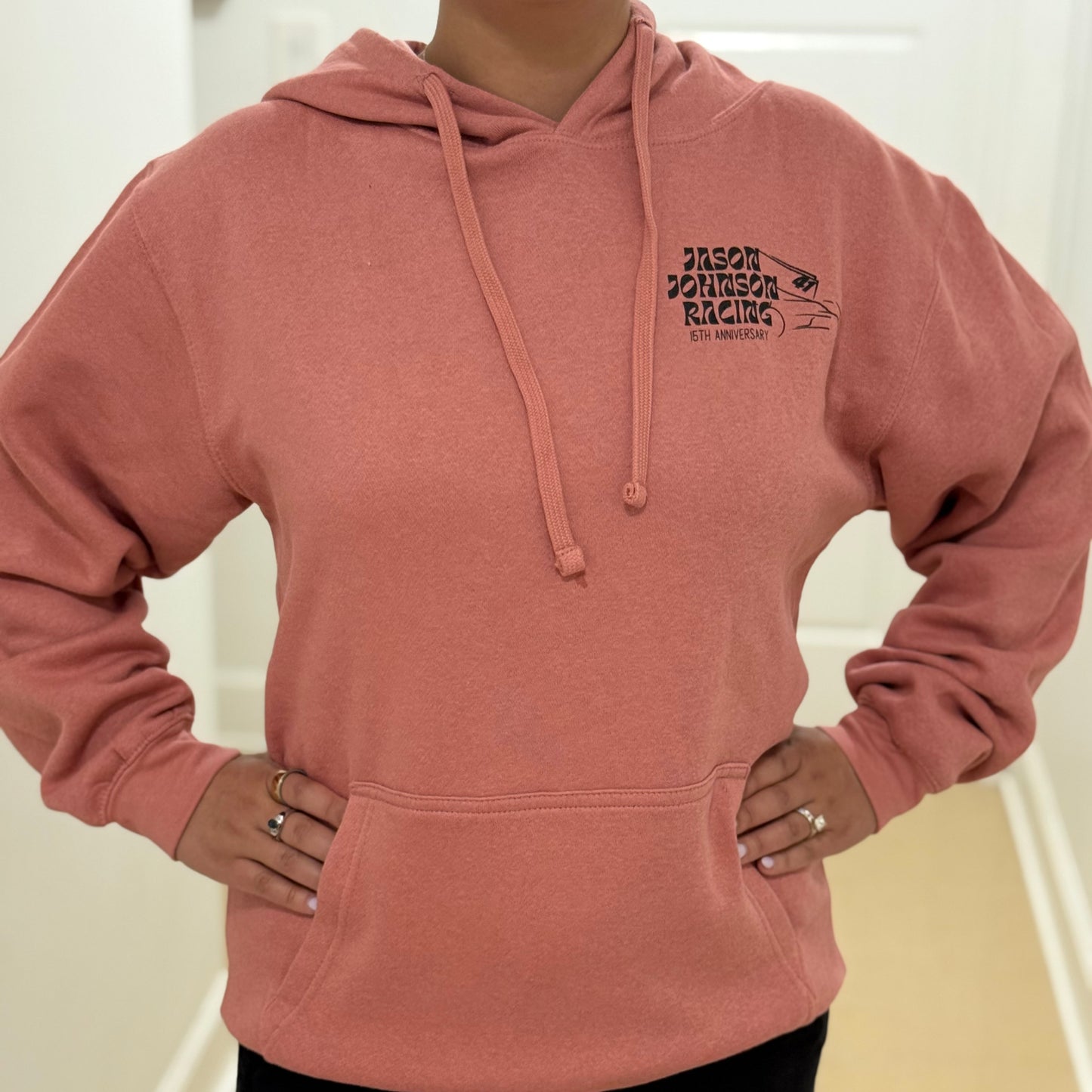 Our Brand. Our Story. Hoodie (Mauve/Pink)